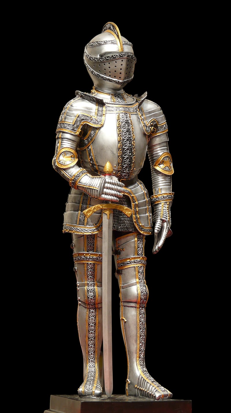 Knight on horseback